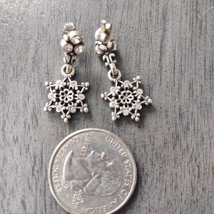 Brighton snowflake earrings